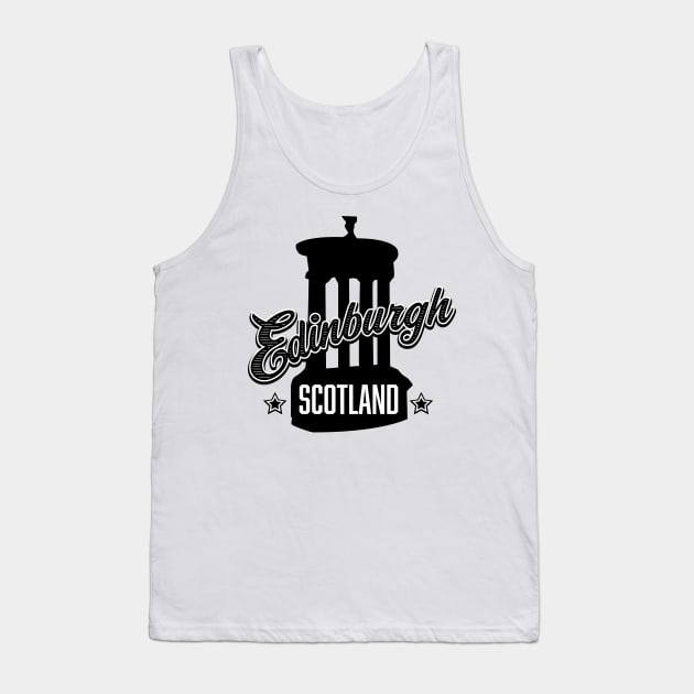 Edinburgh Scotland Tank Top by nickemporium1